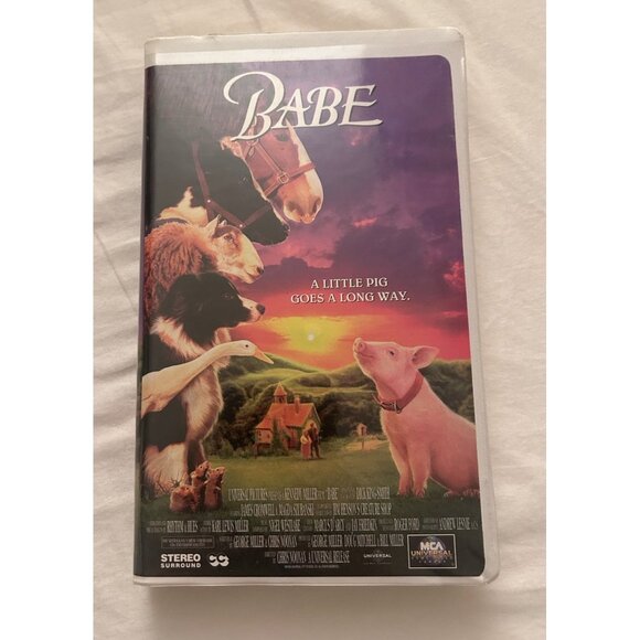 Babe VHS Video Cassette Tape 2003 Clamshell - Picture 1 of 4
